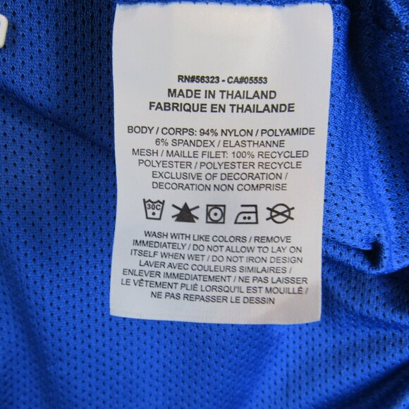 Nike Jordan Team Woven Long Sleeve Pullover Jacket Royal Blue Men's XS Reglan Sl - Picture 8 of 8